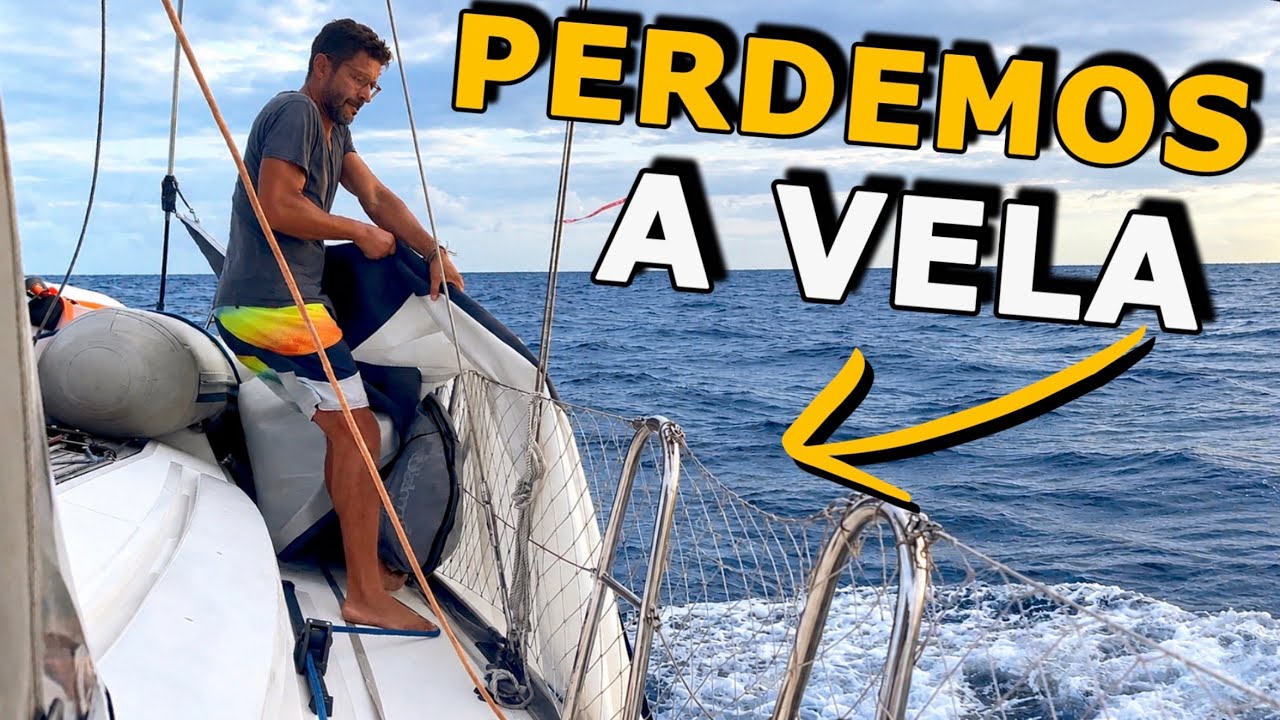 ⁣057 | A vela caiu no mar a 190 milhas da costa! E agora? ⛵️🤯