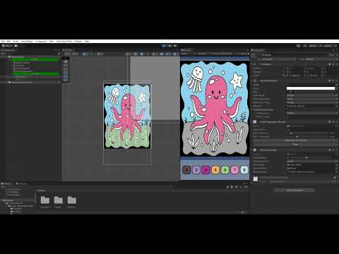 Unity Color Separation and Coloring Algorithm