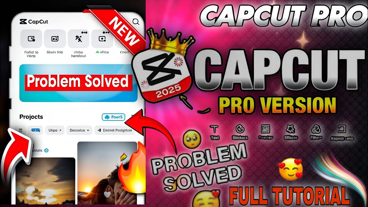 New CAPCUT PRO Problem Solved 2025 | All Problem Solved Templates & No ...