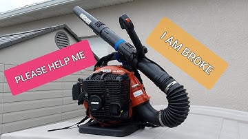 REPLACE THE PRIMER BULB ON AN ECHO BACKPACK LEAF BLOWER