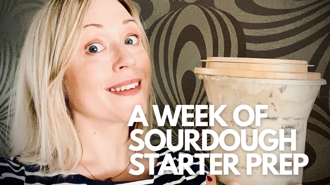 HOW TO MAKE SOURDOUGH STARTER A WEEK OF FEEDING MY SOURDOUGH STARTER