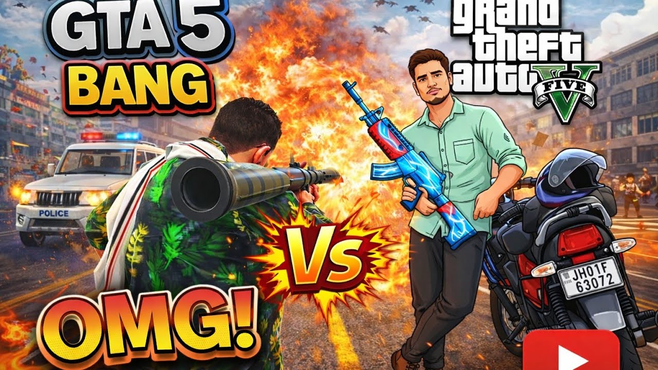 GTA 5 offline Aura 💥 Sachin-TRV gameplay 😈 #gta5 #gaming #Sachin-TRV #subscribe 