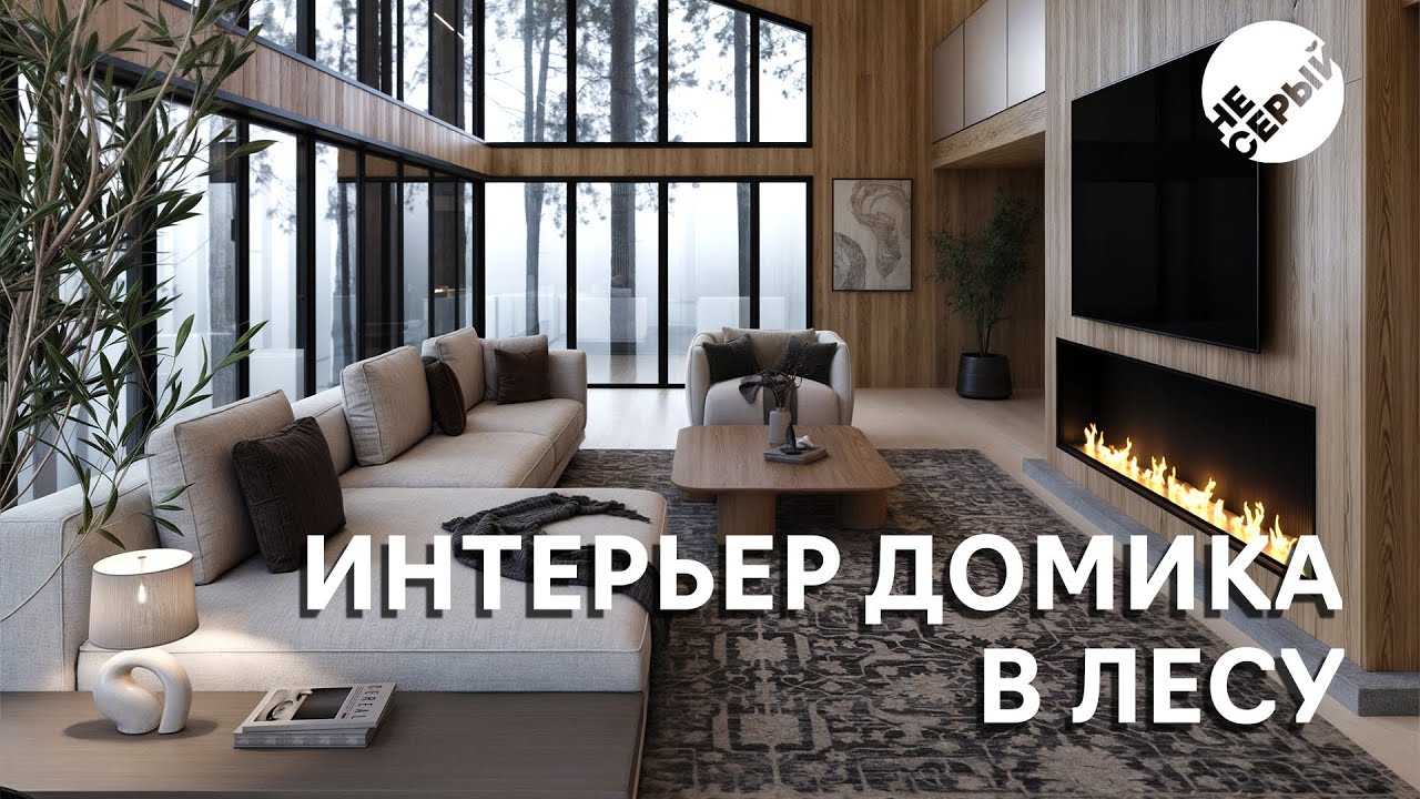 ИНТЕРЬЕР ДОМА В ЛЕСУ | #3dmax & #Coronarender - YouTube