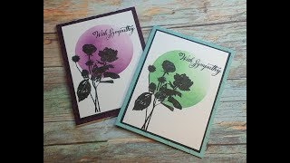 Easy sympathy card