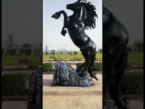 Horse Sculpture | Blue Line Fiberglass Karachi Pakistan