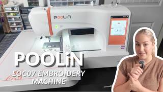 I Tested the Poolin EOC07 with 3 Embroidery Projects Unboxing Review