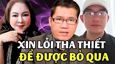 Tony Phạm XIN LỖI THA THIẾT Jimmy Huỳnh để được cô Hằng bỏ qua