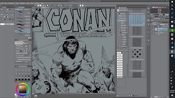 CLIP STUDIO PAINT WEBINAR / Digital Inking Techniques with Brian Haberlin