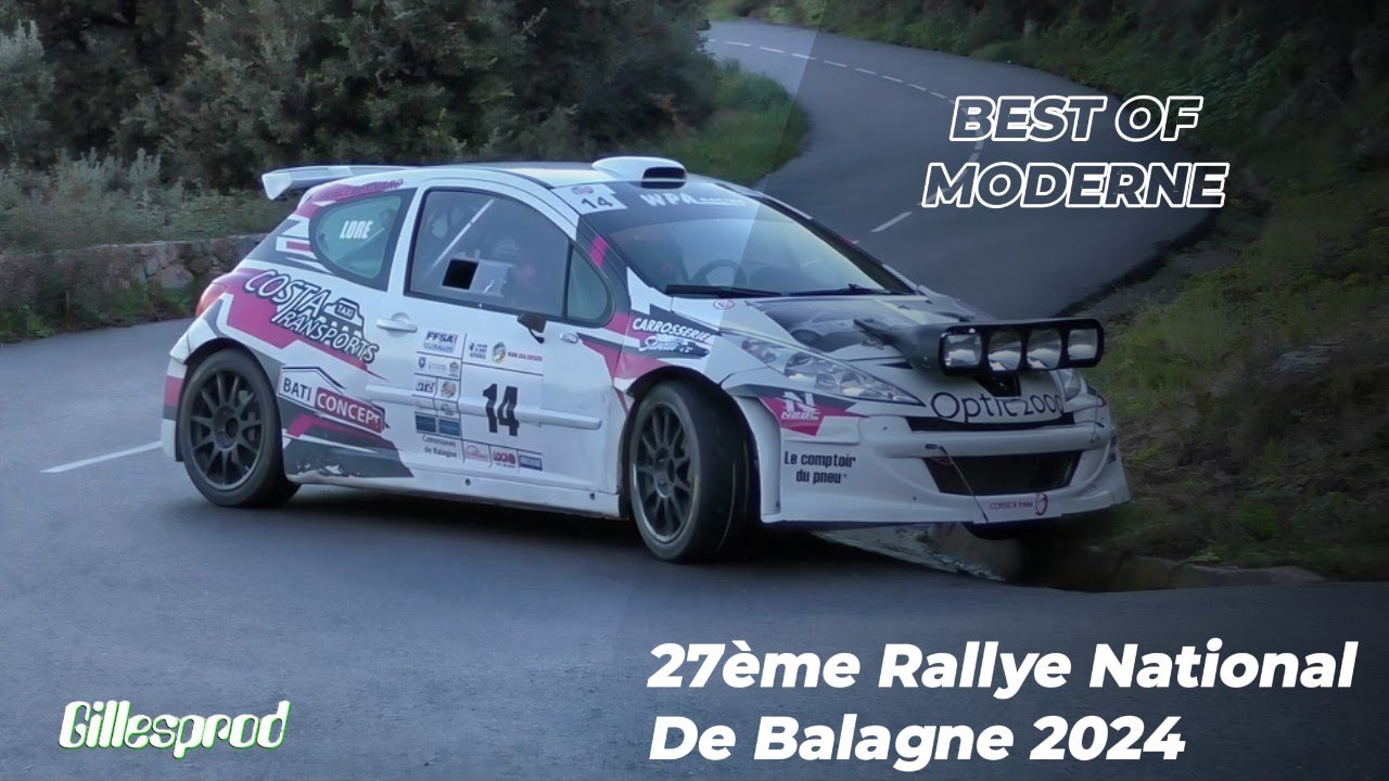 27ème Rallye de Balagne 2024 - Best Of Modernes Attack Show Mistakes