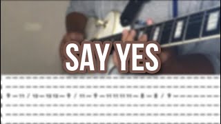 Say Yes - Loco, Punch[Guitar cover] With Tabs | EdrianYT