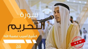 ترتيل تحبيري رائع لسورة التحريم كاملة من صلاة التراويح || القارئ أسيب عصمة الله