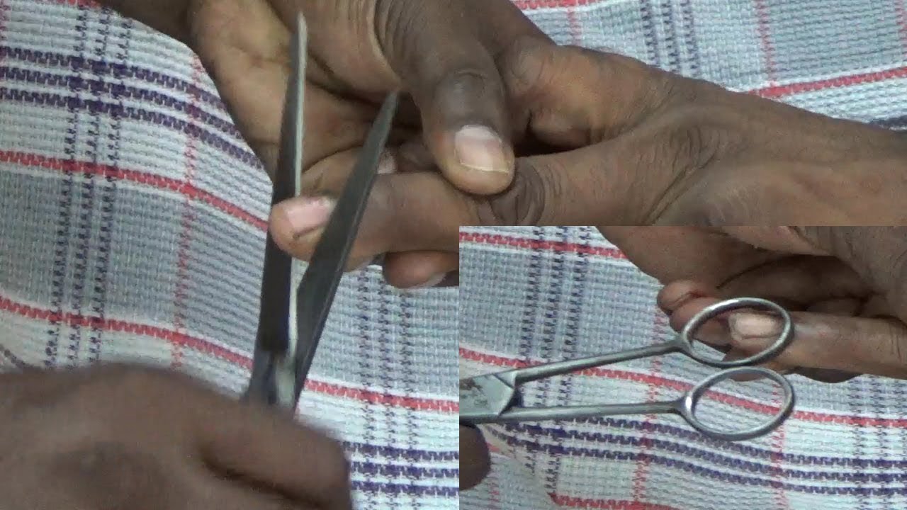 ASMR world's best SCISSOR NAIL MASSAGE very relaxing ,,help for asleep,,