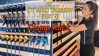 DIY French Cleat Clamp Rack | My Dream Workshop (Part 5) by Jung DIY 57,920 views 4 months ago 5 minutes, 53 seconds