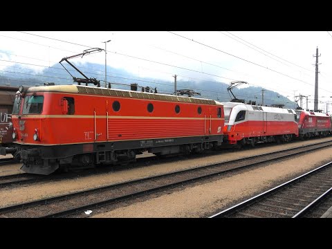 Bahnhof Bludenz:? geniales Trio mit cityjet DOSTO Lok 1116 181, 1144 040 & 1116 199