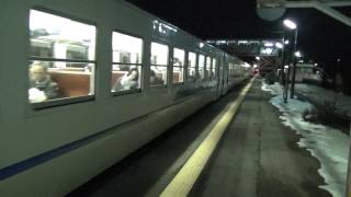 【ＨＤ】４７５系北陸色　呉羽駅発車