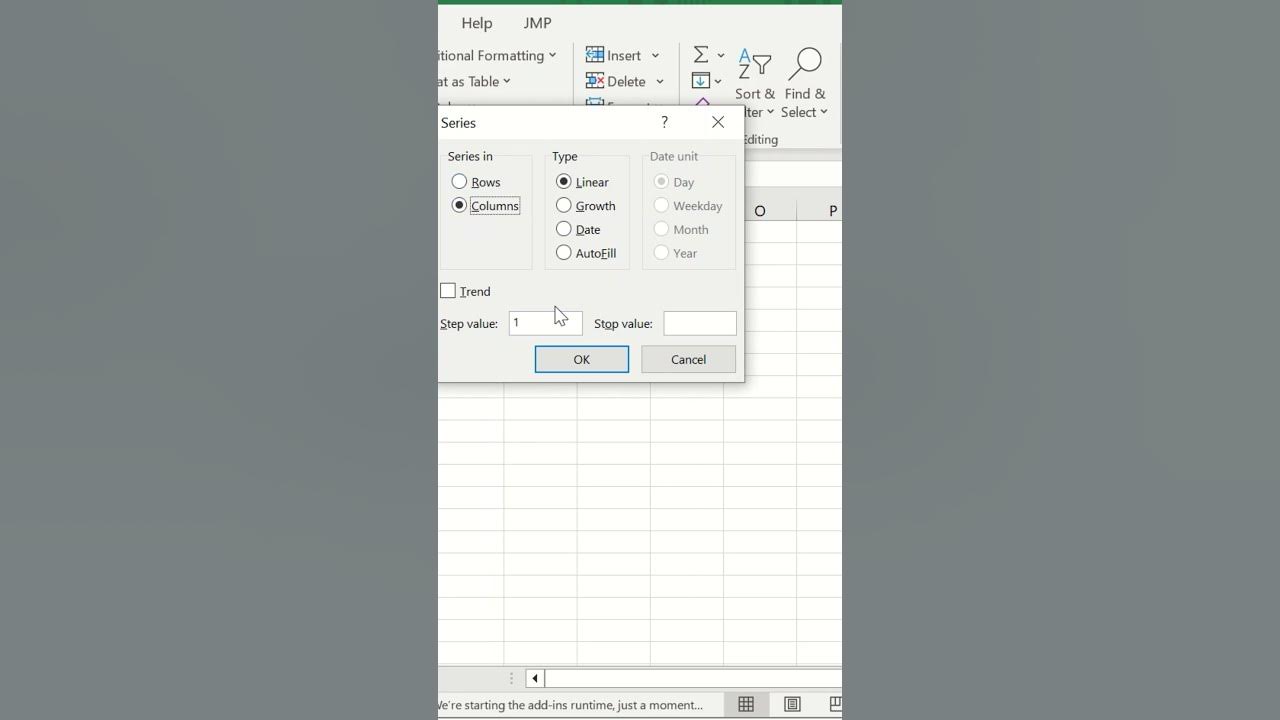 inserting-serial-id-number-in-excel-using-fill-option-shorts-youtube