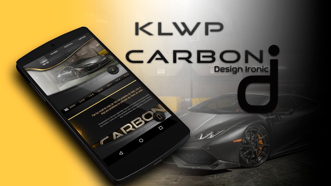 Klwp Carbon Androidアプリ Applion