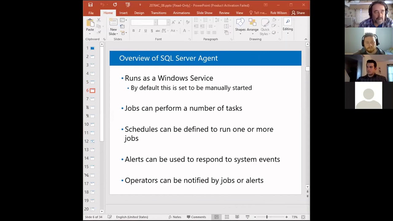 SQL Server Agent - YouTube