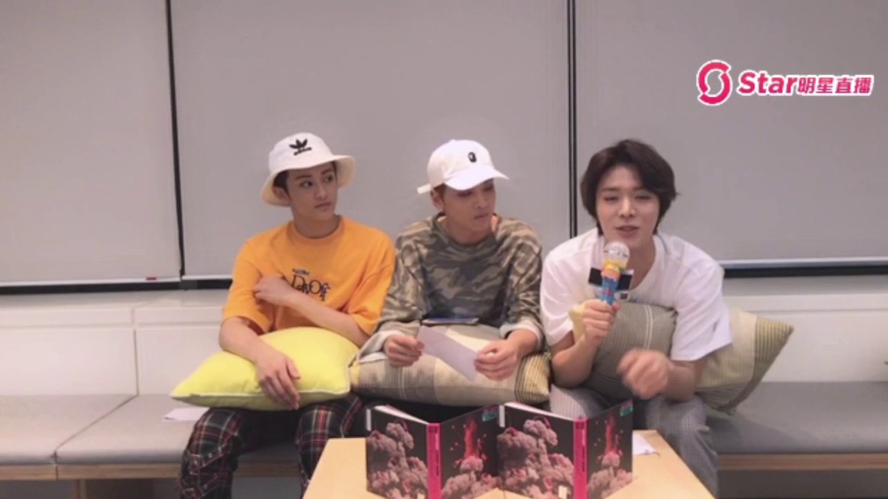 170713 NCT 127 STAR 明星直播 Live 유타, 마크, 해찬