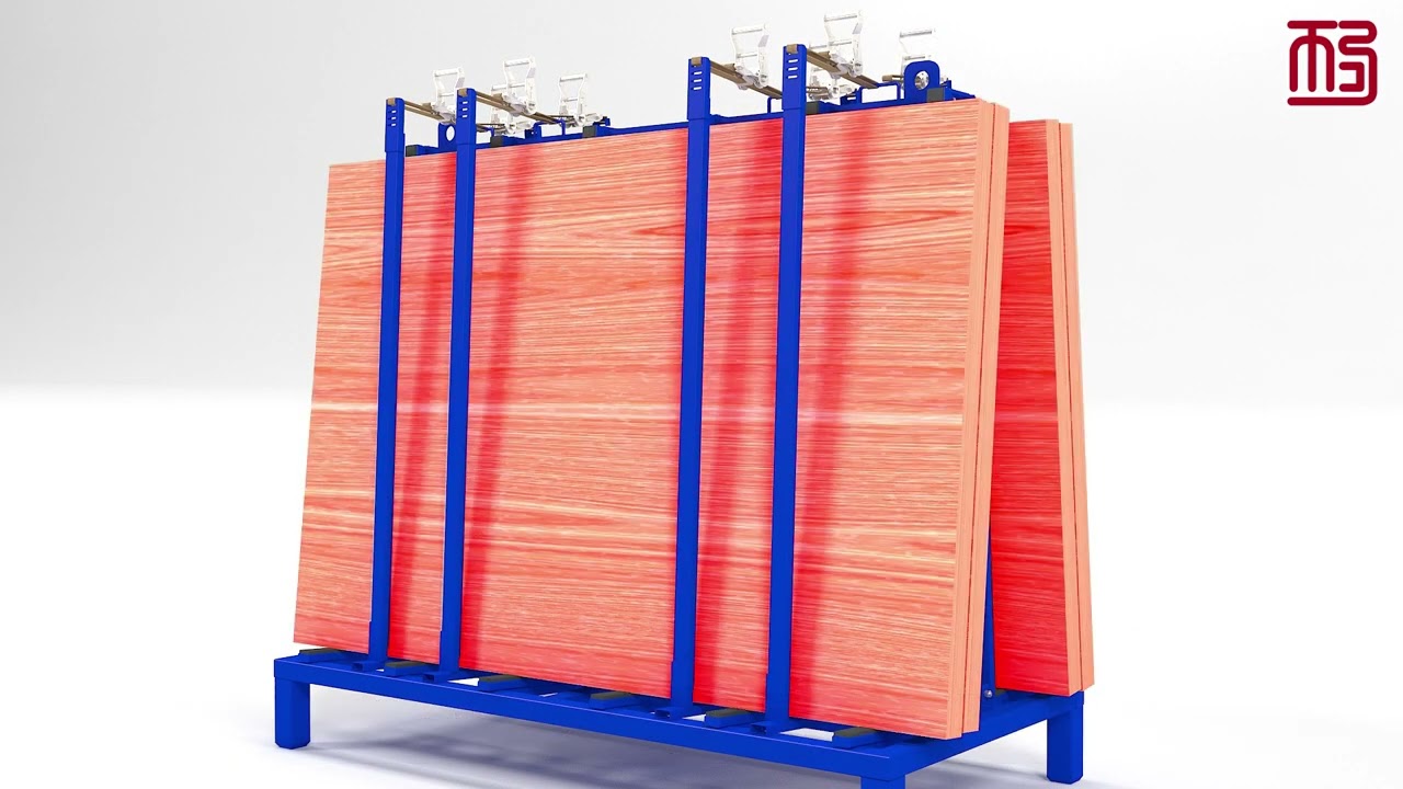 Fashional Glass Rack Transport Glass L Frame Rack Moving Glass Storage Rack