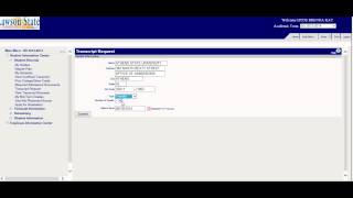 How to Request Transcripts (Lawson State) Profile