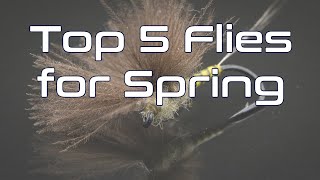 Top 5 Fly Patterns for Spring | You Need These Flies!