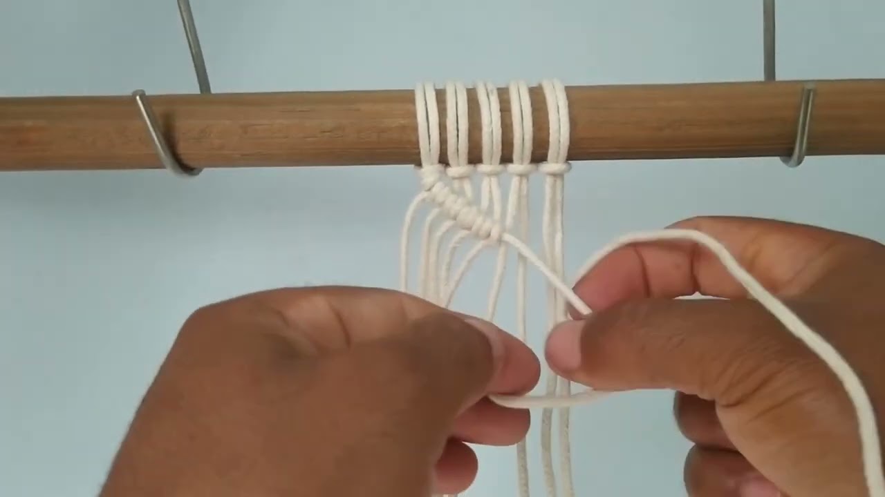 ✅[2023] Como fazer nó festonê RÁPIDO e FÁCIL