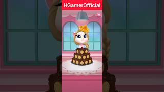 My Talking Angela 2|Bake A Brownie 🟤 Cake #mytalkingangela2  #ytshorts #cooking