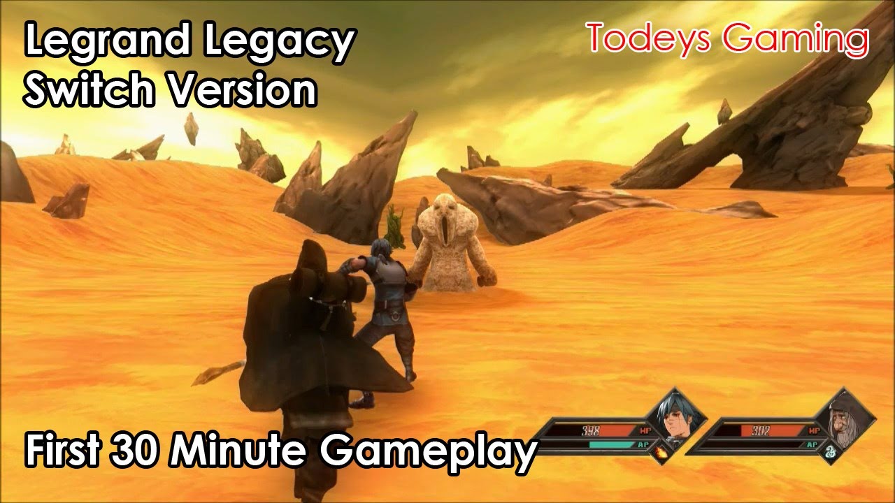 Legrand Legacy (Switch Version) First 30 Minute Gameplay