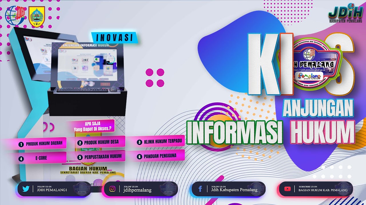 PANDUAN PENGGUNA KIOS ANJUNGAN INFORMASI HUKUM - YouTube