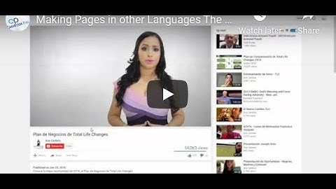 Making Pages in other Languages The Conversion Pros
