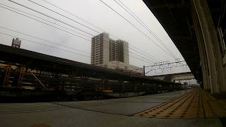 EF66-33 レール輸送 沼津駅 通過