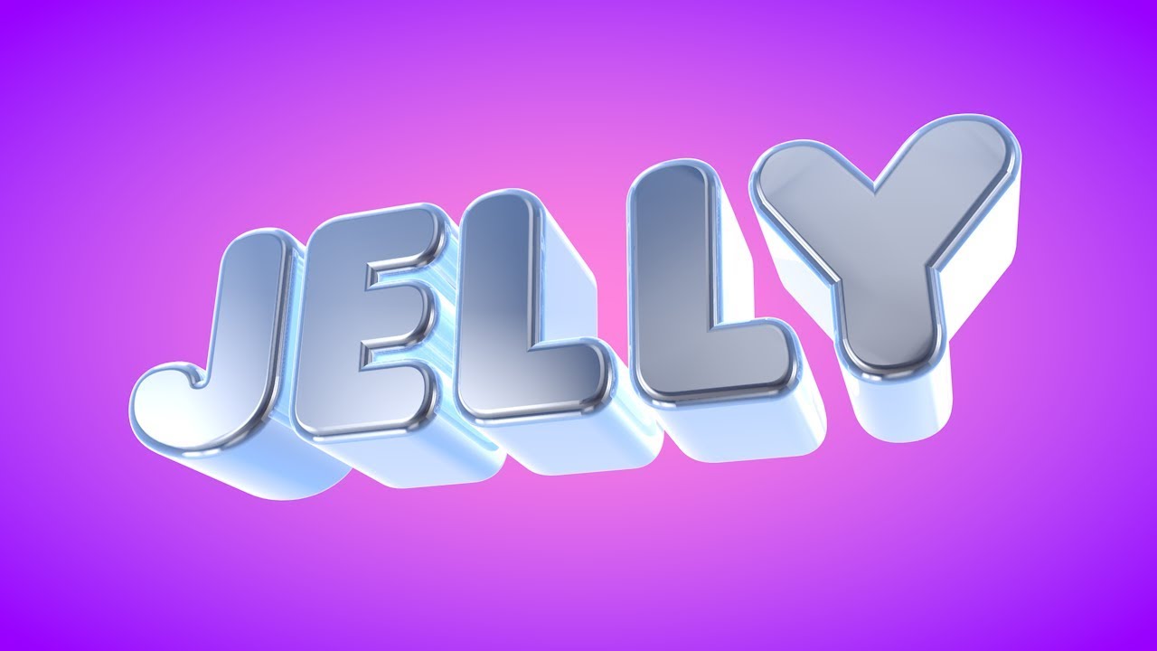 Cinema 4D Tutorial - Gelatinous text animation - YouTube