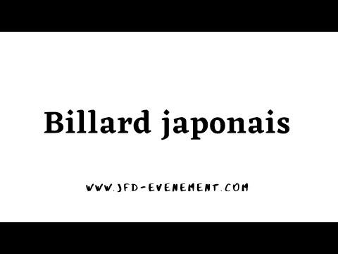 Location Billard hollandais - JFD Evenement