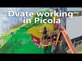 Jimmy Dvate working on the Picola Silos