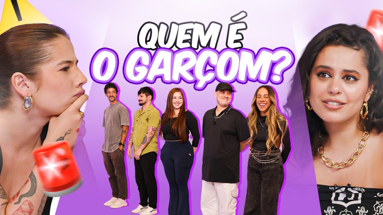 QUEM É O GARÇOM?
