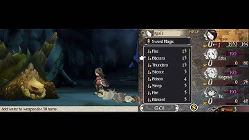 [Bravely Default] Land Turtle - Hard - Solo Agnés