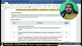 PowerPoint Introductory Capstone1 Winter Products | PowerPoint Introductory Capstone1 Winter
