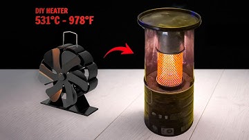 No Gas, No Electricity! DIY Emergency Infrared Heater! Instant Heat for Winter