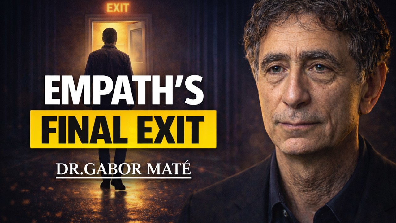 Why Empaths Leave Without Warning - Never Return | Gabor Mate MOTIVATIONAL SPEECH