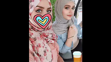 رمزيات بنات صديقات محجبات 2019 