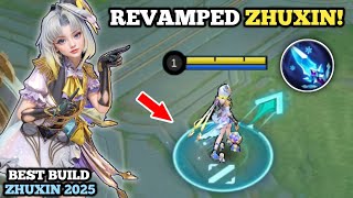 REVAMPED ZHUXIN SUPER SLOW BUILD IS ANNOYING! (advanced server!👍) ZHUXIN BEST BUILD -MLBB