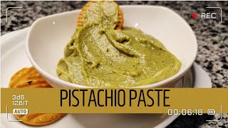 طريقة عمل عجينة الفستق في البيت بكل سهولة      ( pistachio paste)