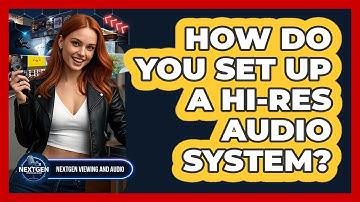 How Do You Set Up A Hi-Res Audio System? - NextGen Viewing and Audio