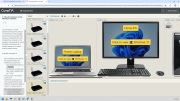 1.3.9  - Create a Home Wireless Network