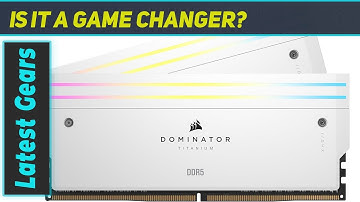 CORSAIR Dominator Titanium DDR5 RAM: Unleashing the Best in Performance and Style!