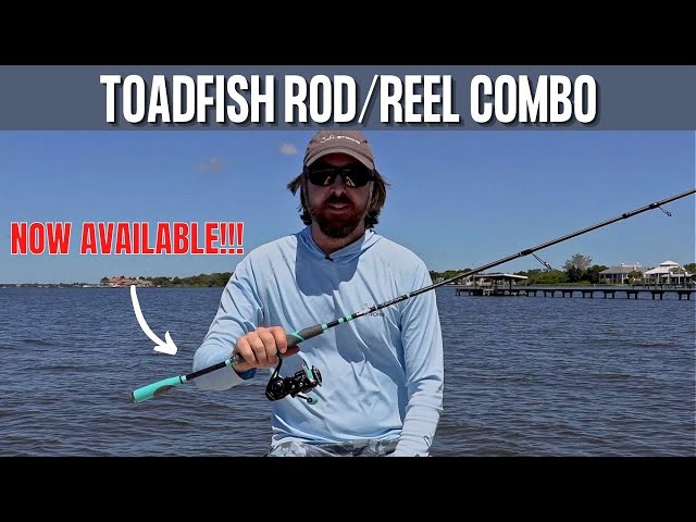 Toadfish Fishing Rod & Reel Customizable Combos NOW In Our