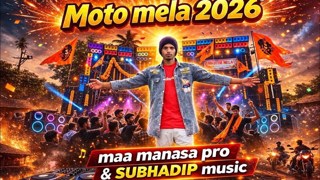Moto Mela 2026 🔥 Maa Manasa Pro & Subhadip Music Full DJ Competition | High Level Sound 🔊