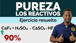 Cómo Calcular la Masa de un Reactivo con Pureza al 90% | Ejercicio Resuelto Paso a Paso