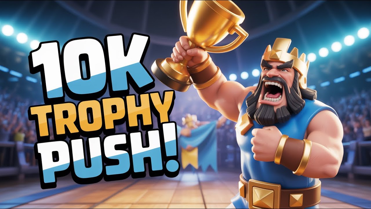 Pushing To 10k Trophies